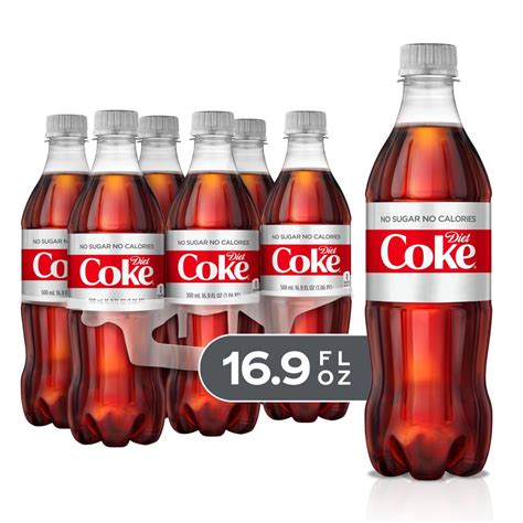 Diet Coke Soda Soft Drink 169 Fl Oz 6 Pack