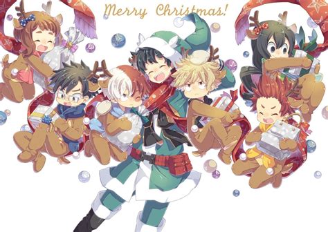 Christmas Mha Anime Wallpaper Cute