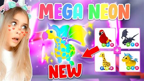 Making My First Mega Neon Pet In Adopt Me Roblox Youtube