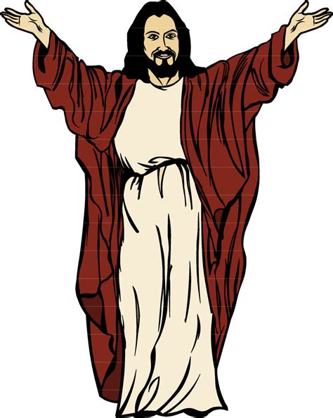 1185 X 1486 15 Jesus Open Arms Png Clipart Large Size Png Image
