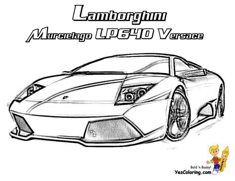 Lamborghini is an italian brand and manufacturer of luxury sports cars. Rich Relentless Lamborghini Cars Coloring | Race Cars | Free