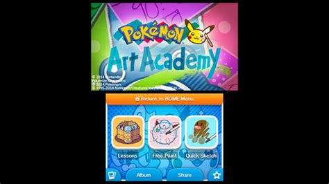Pokemon Art Academy For 3ds