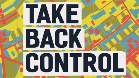 Take Back Control And How We Aim To Tackle Division Around Britain