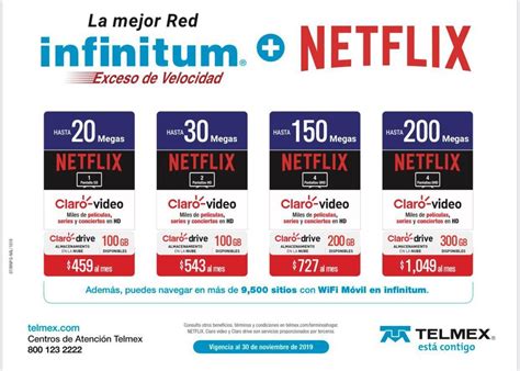Oficial Telmex Comienza A Ofrecer Netflix En Sus Paquetes De Internet