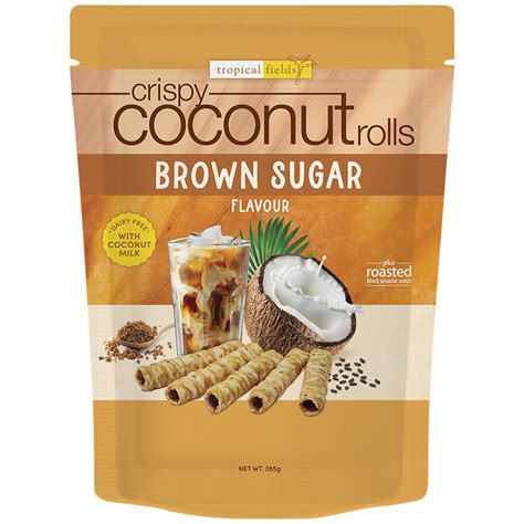 Tropical Fields Brown Sugar Coconut Rolls 285g Costco A