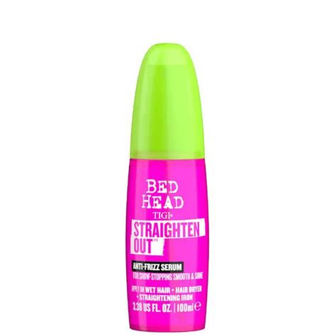 Tigi Bed Head Straighten Out Anti Frizz Serum For Smooth Shiny Hair