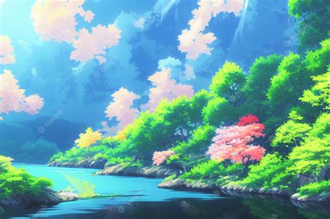 Japanese Anime Nature Wallpapers Top Free Japanese Anime Nature