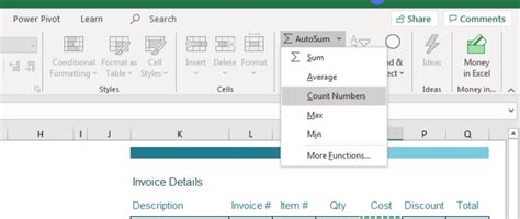 How To Use Autosum In Excel Easy Excel Tutorial Excelypedia