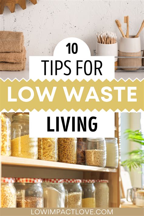 10 Low Waste Living Tips To Succeed At Sustainability Waste Free