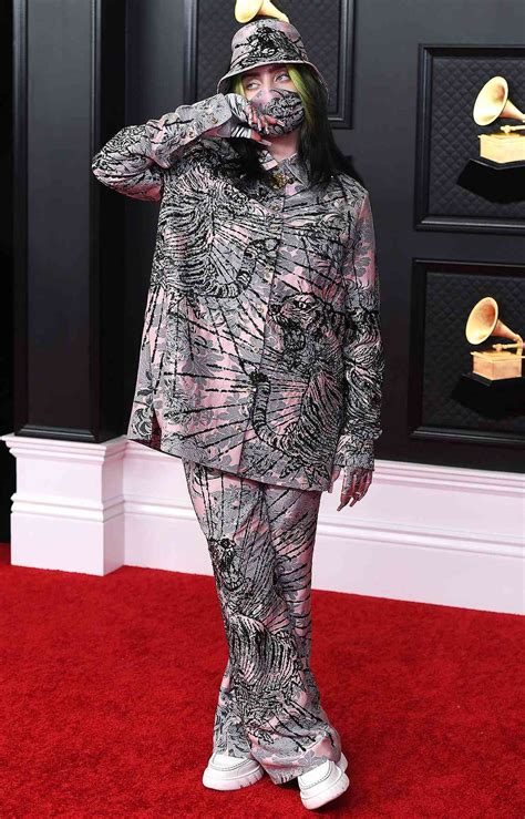 Billie Eilish Wears Dramatic Black Caped Looks To 2022 Grammys