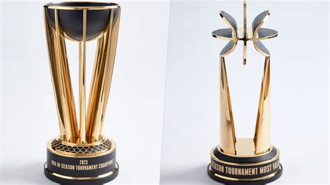 These Are The Trophies Of The First Nba Cup
