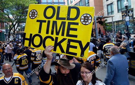 Boston Bruins Fans Arrive Game 1 Editorial Stock Photo Stock Image