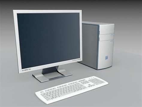 Desktop Computer 3d Model 3ds Max Files Free Download Modeling 47775