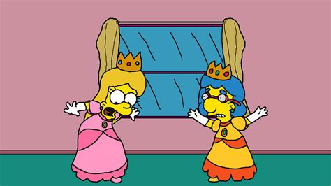 Bart Simpson Milhouse Van Houten Princess Tf Tg By Trickymario7654 On