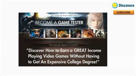 Become A Game Tester Review By Discavura Youtube