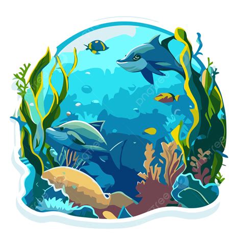 Underwater Life Clipart Png Vector Psd And Clipart With Transparent