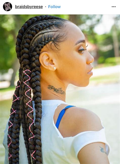 Jumbo braids are a good alternative to box braids because they're lighter and create less tension chunky braids don't last as long as smaller braids, but this is a really quick protective style so it. Protective Styles 101: Must See Feed-In Braids - Essence