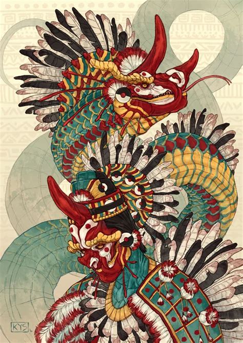 r ImaginaryMythology Quetzalcoatl by KoperYSkril KYSь