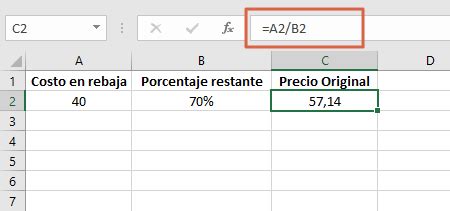 C Mo Sacar Porcentaje En Excel