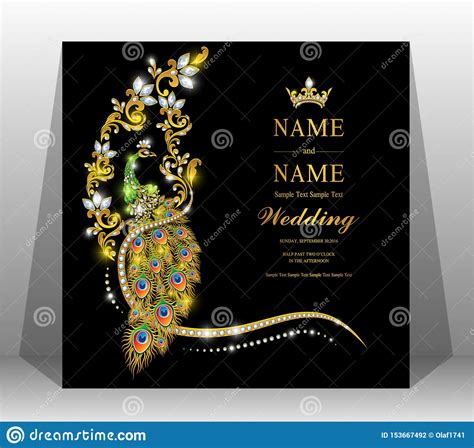 Die rückseite (siehe ansicht) ist mit einem adressfeld bedruckt. Einladungskarten Hochzeit Mit Palmen Und Gold : Luxuriöse ...