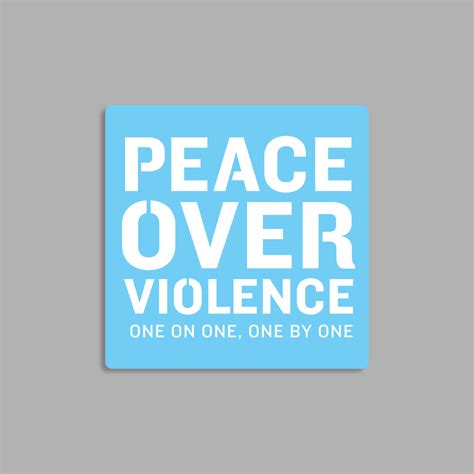 Say It Loud Sticker Pack Set Of 20 — Peace Over Violence