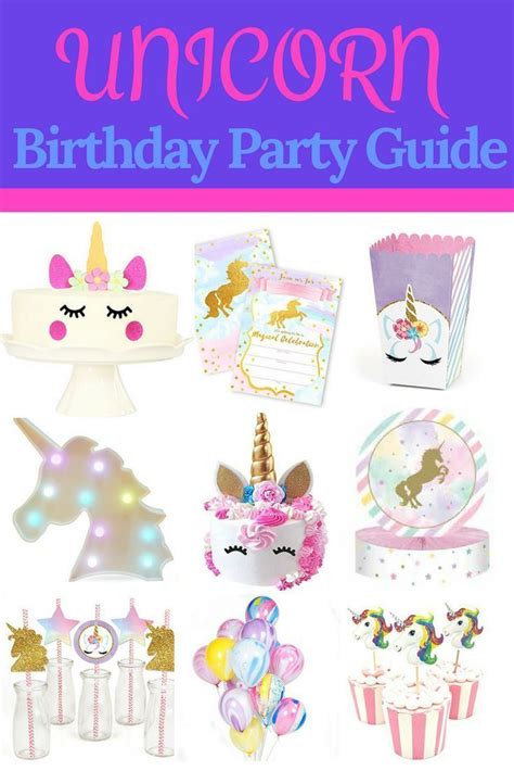 40 Magical Unicorn Party Ideas The Ultimate Unicorn Birthday Party