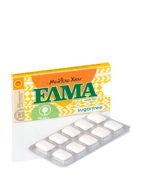 Chewing Gum Elma Sugar Free From Chios Chios Gum Mastic Growers Association 13g Treats