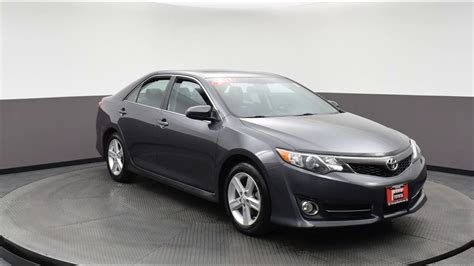 2013 Magnetic Gray Metallic Toyota Camry 4dr Car N22508a Youtube