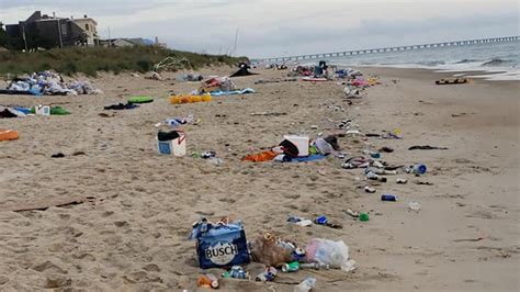 Floatopia Event In Virginia Beach Leaves Over 10 Tons Of Trash On