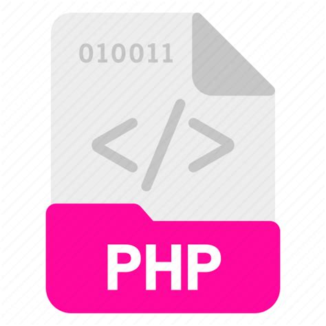 Document File Format Php Icon Download On Iconfinder