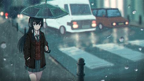 Rain Anime Girl K Wallpapers Top Free Rain Anime Girl K Backgrounds Porn Sex Picture