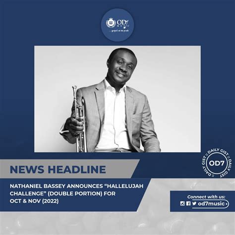 Nathaniel Bassey Announces Hallelujah Challenge Double Portion For