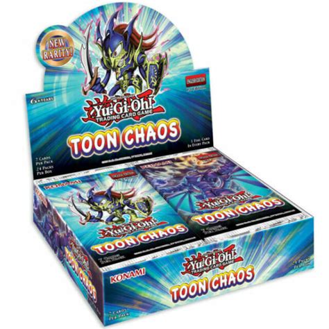 Konami Yu Gi Oh Toon Chaos Booster Box 1st Edition Pack Of 60 Cards