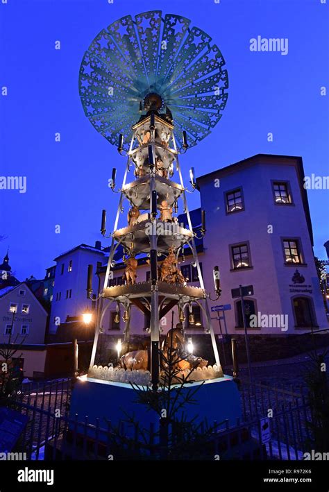 Schwarzenberg Germany 20th Dec 2018 The So Called Krauß Pyramid