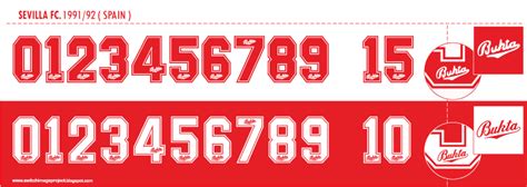 How to draw sevilla fc logo. Font Sevilla FC 1991-92 - Timix Patch