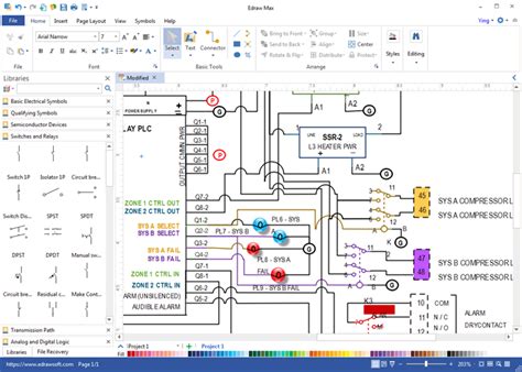 Drawing a wiring diagram offers several advantages, as given below. Wiring Diagram Software | Electrical diagram, Electrical engineering projects, Diagram