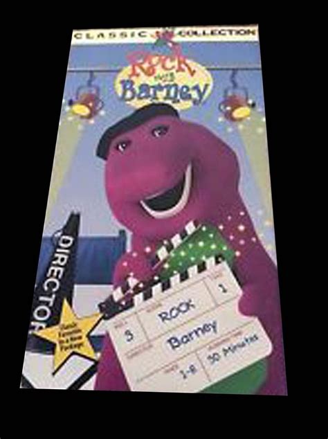 Rock With Barney Vhs Rock With Barney Vhs 1993 Vhs And Dvd Credits