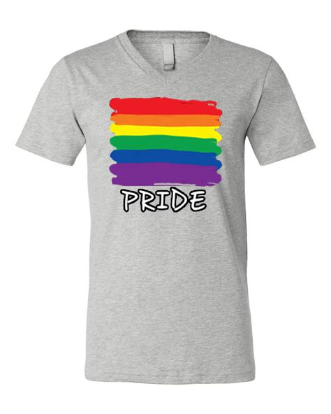 Amazon Com Old Glory California Lgbt Gay Pride Rainbow White Adult V