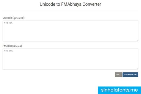 Sinhala Unicode Converter Fmabhaya Sinhala Fonts Download Sinhala Fonts