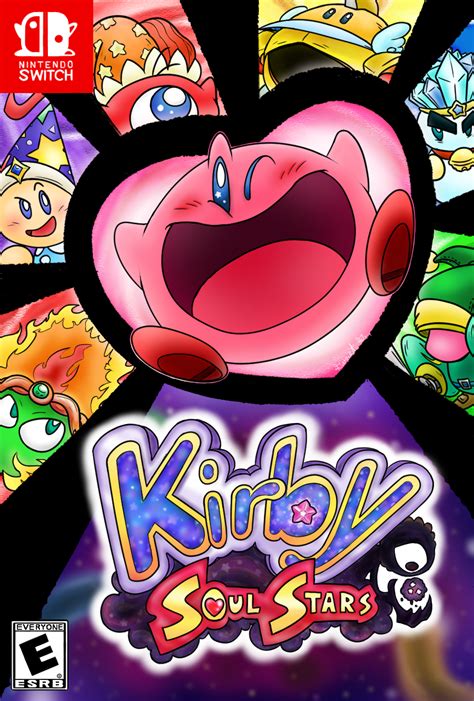 Kirby Soul Stars Kirby Switch Fan Cover By Nostalgialad2 On Deviantart