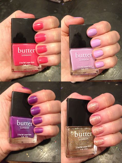 The Beauty Of Life Butter London Nail Polish Swatches