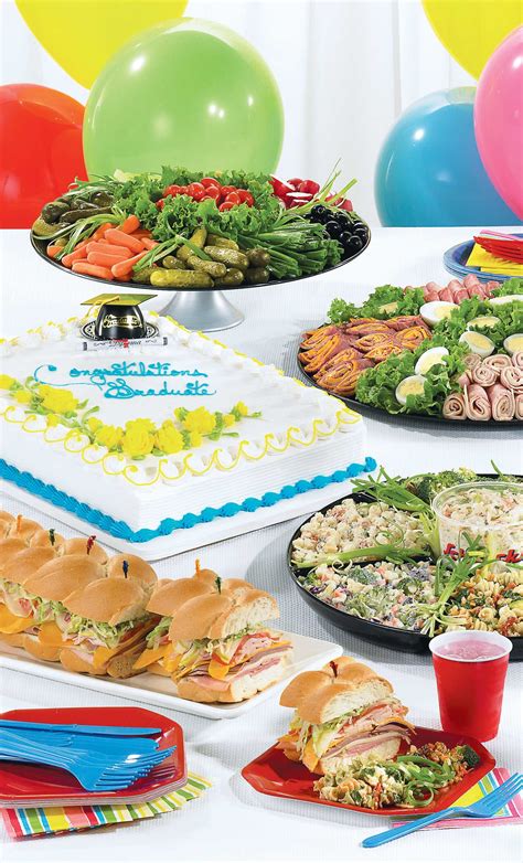For party tray size food items, make sure to call days prior to your preferred date. Party Trays #yoyobirthday | Party food trays