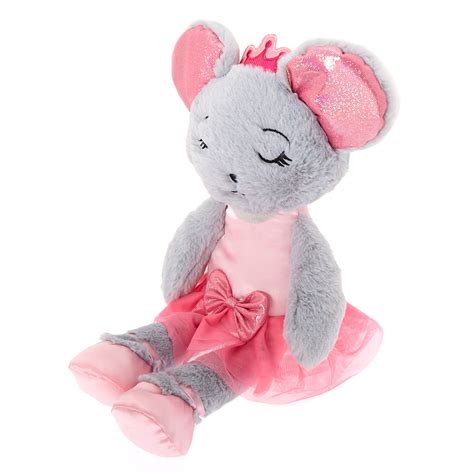 Claires Club Medium Chloe The Mouse Plush Toy Claires Us