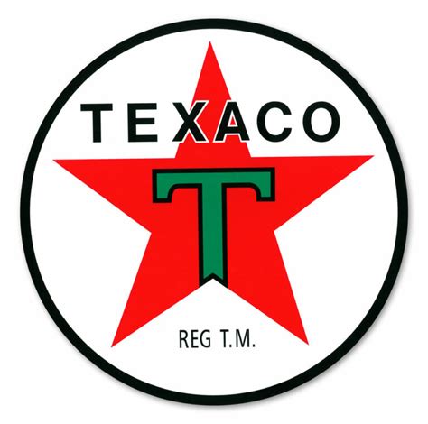 Texaco Star Decal