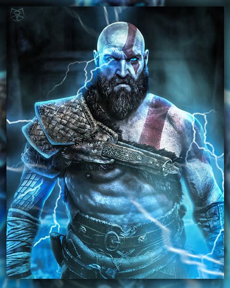 Artstation Kratos X Thor