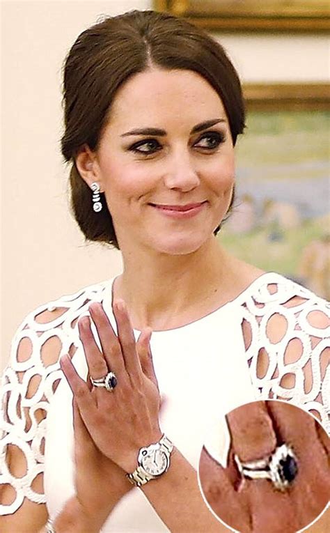 We usually notice everything kate middleton wears, but there's one significant outfit the 0.23 carat diamond ring sits alongside kate's wedding band, which is made from welsh gold. You Won't Believe How Much Kate Middleton's Engagement ...