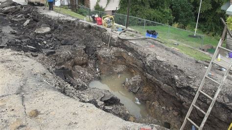 Residents Say Sink Hole Has Been An Issue For Years