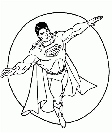 Superman Coloring Pages Coloring