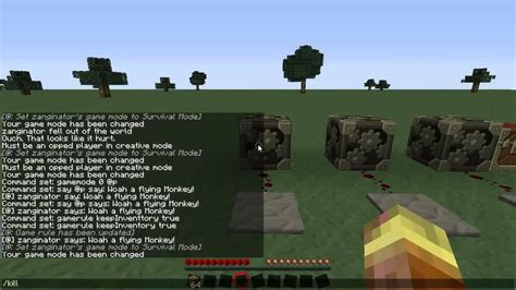 Command Blocks What Crazy Stuff You Can Do Minecraft Hacks Youtube