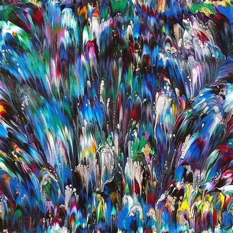 Fireworks 36 X 24 Painting Abstract Expressionism Art Art